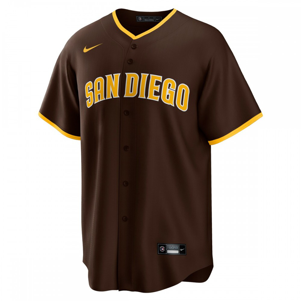 Juan Soto San Diego Padres Road Replica Player Jersey - Brown-Pro Kit Vault | Brand New 26/27 Sports Jerseys